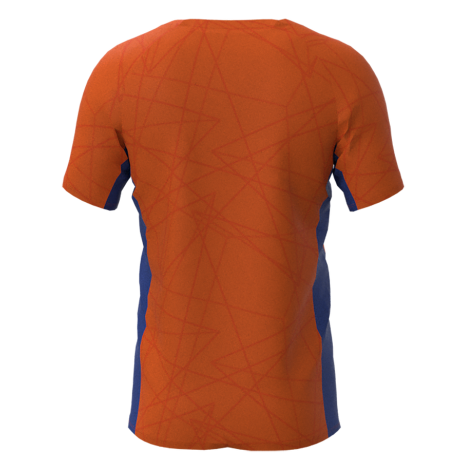 Nevobo Volleyball Match Orange Shirt Men